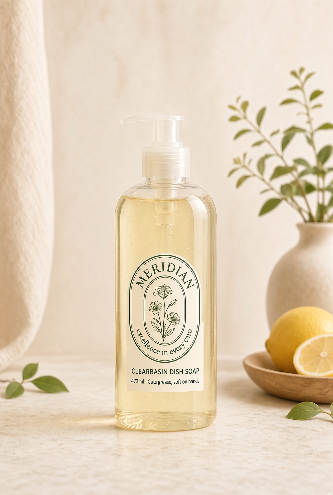 Clearbasin Dish Soap by Meridian
