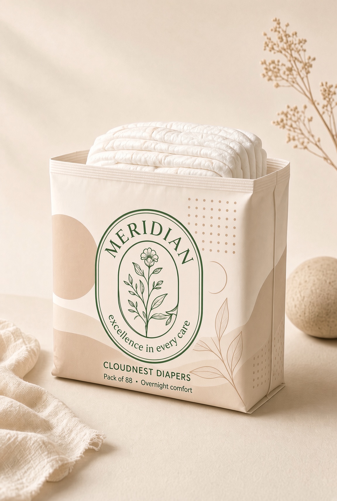 Cloudnest Diapers by Meridian
