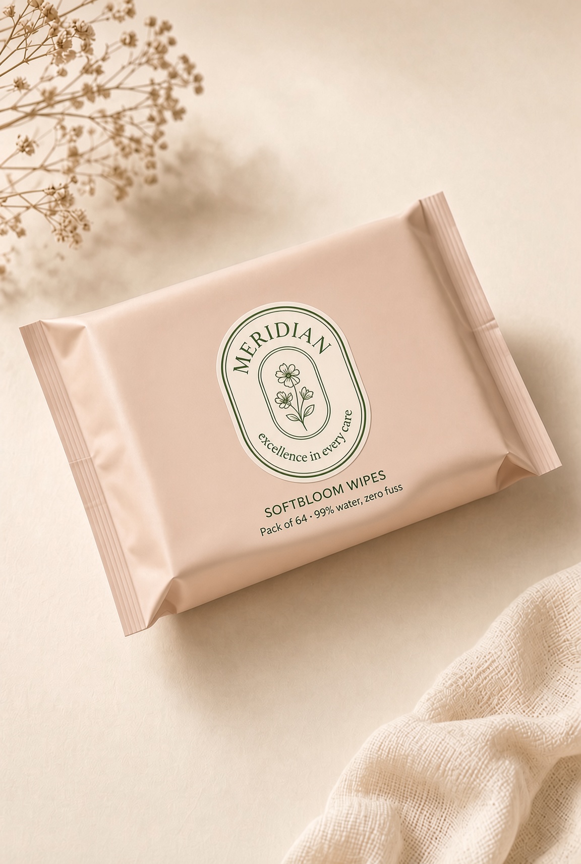 Softbloom Wipes by Meridian